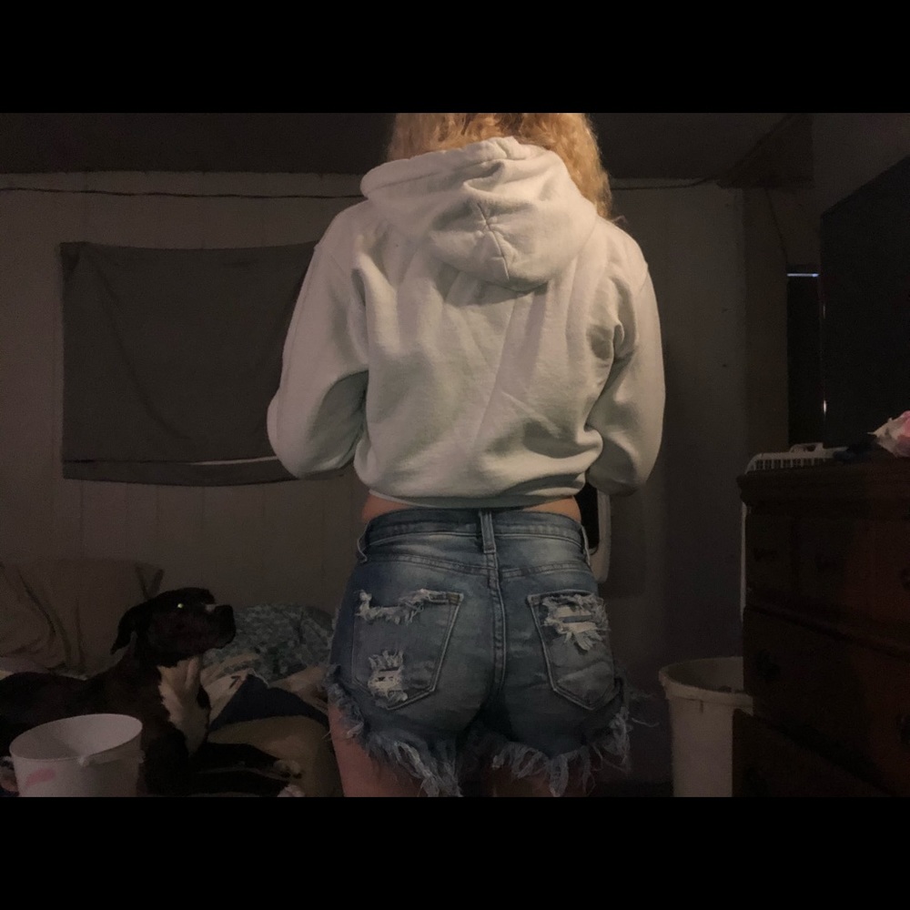 Shark bite shorts